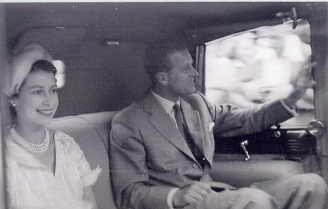 The Queen and Duke in Napier